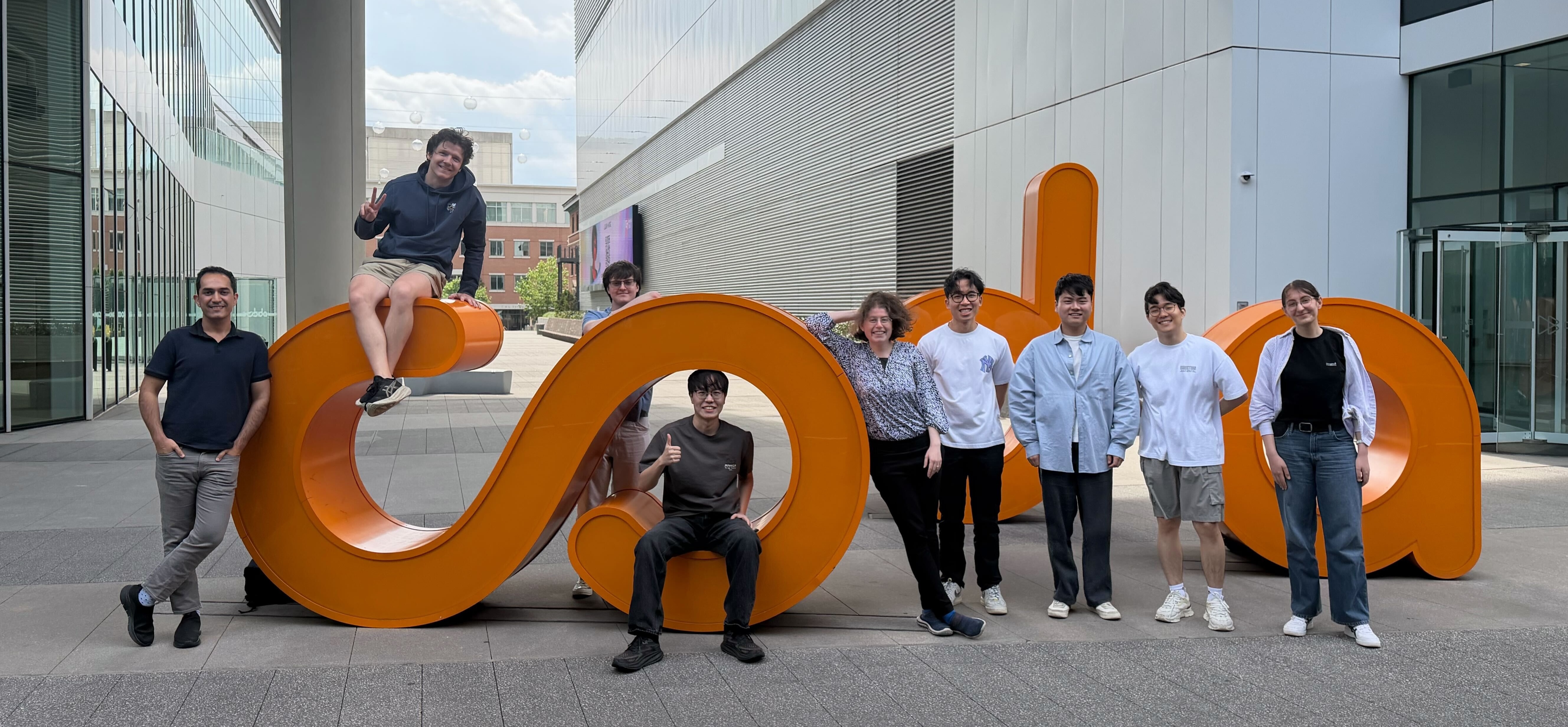 Group photo of VOILA Lab members
